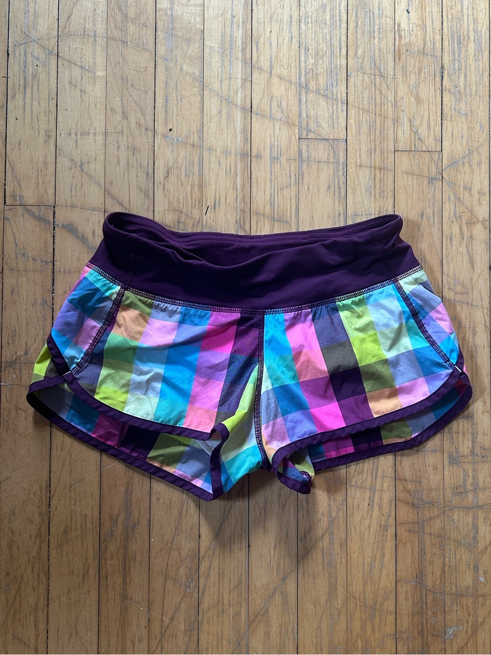 OG Lululemon plaid shorts